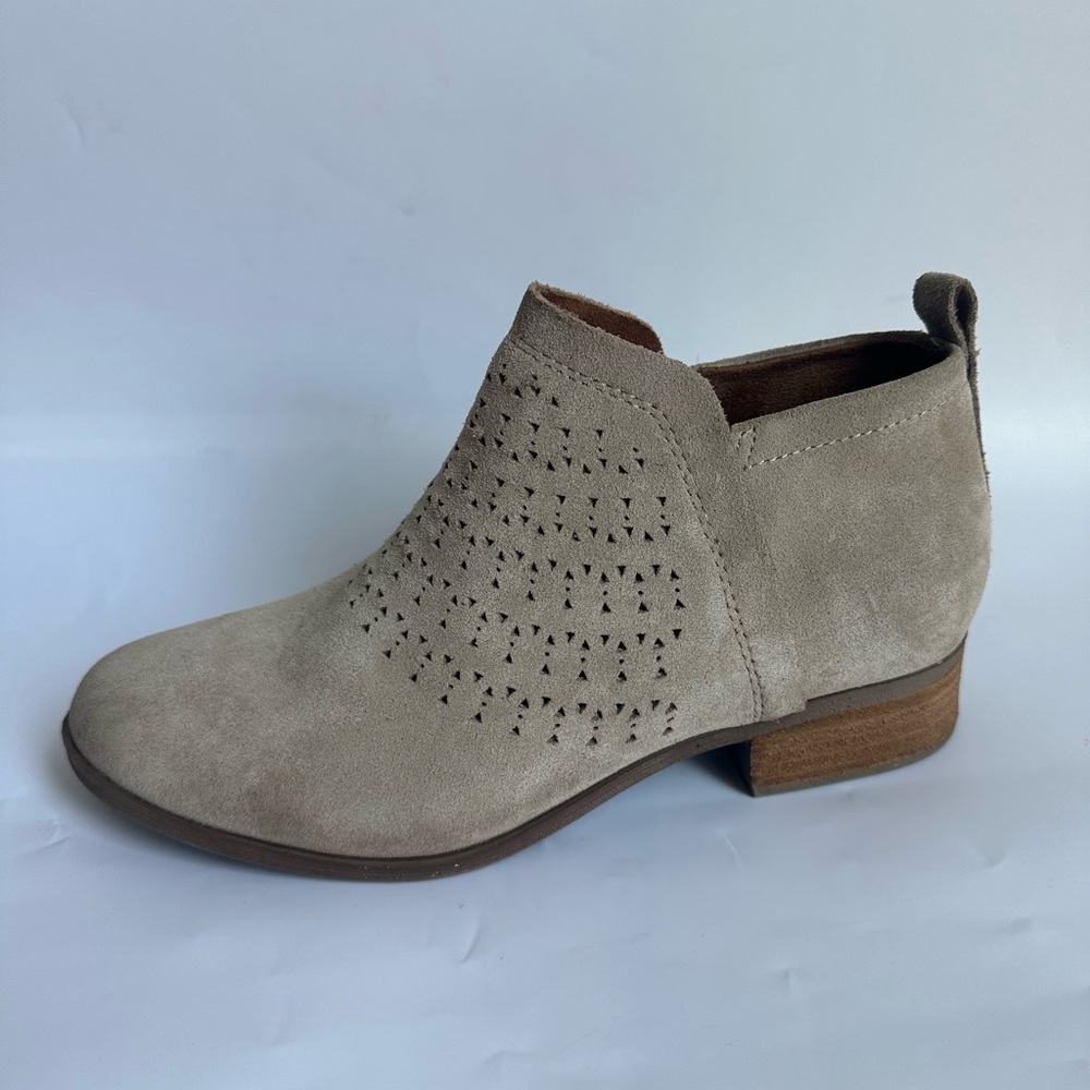 Toms Taupe Ankle Booties for Women